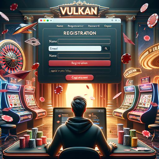 Регистрация на сайте Vulkan